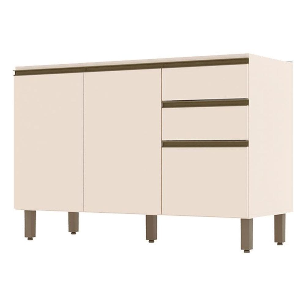 Balcão de Pia 120cm Connect Off White – Henn