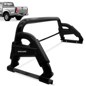 Santo Antonio Hilux 2005 a 2015 Max Preto Com Grade