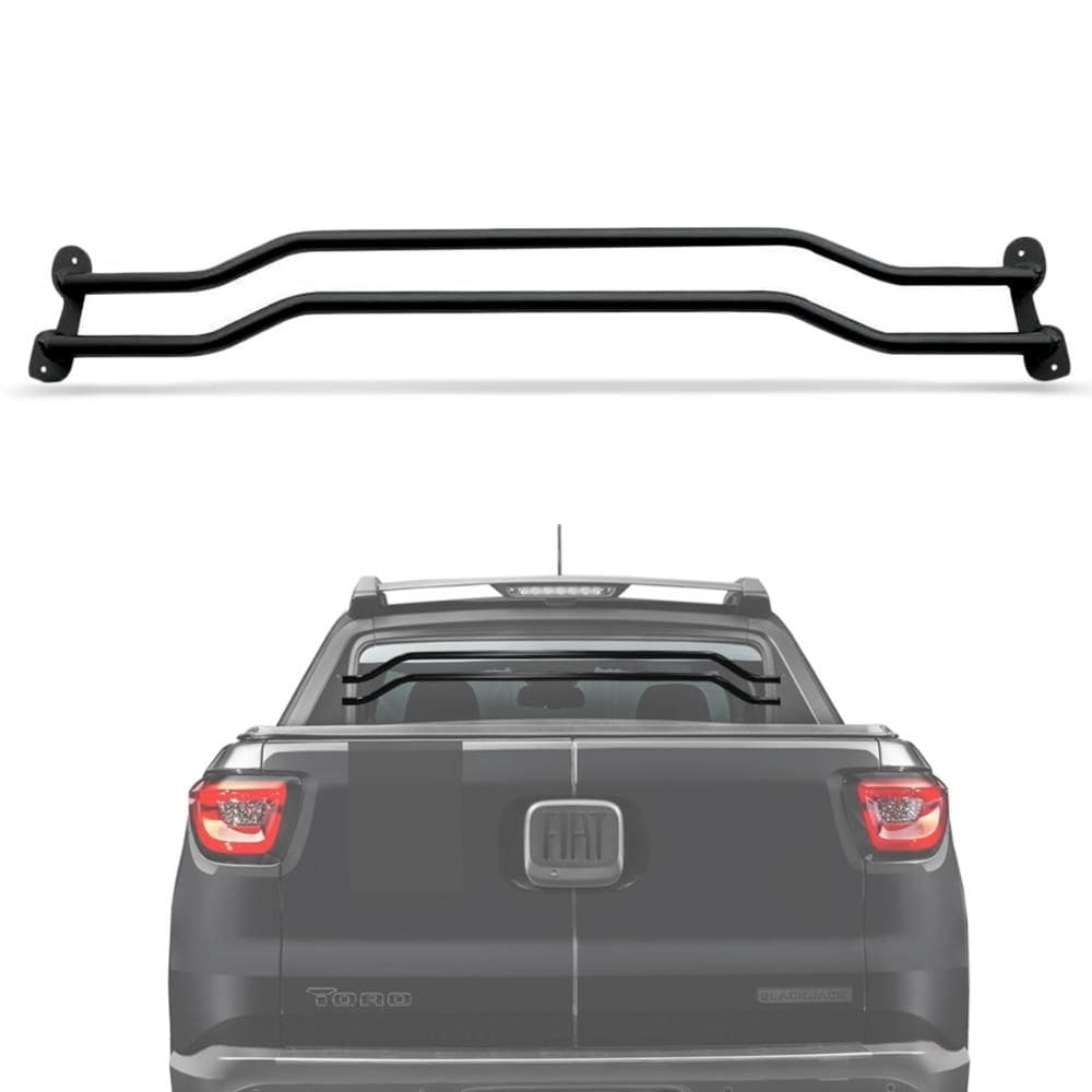 Grade Barra Vigia Fiat Toro 2016 a 2024 Preto Bepo