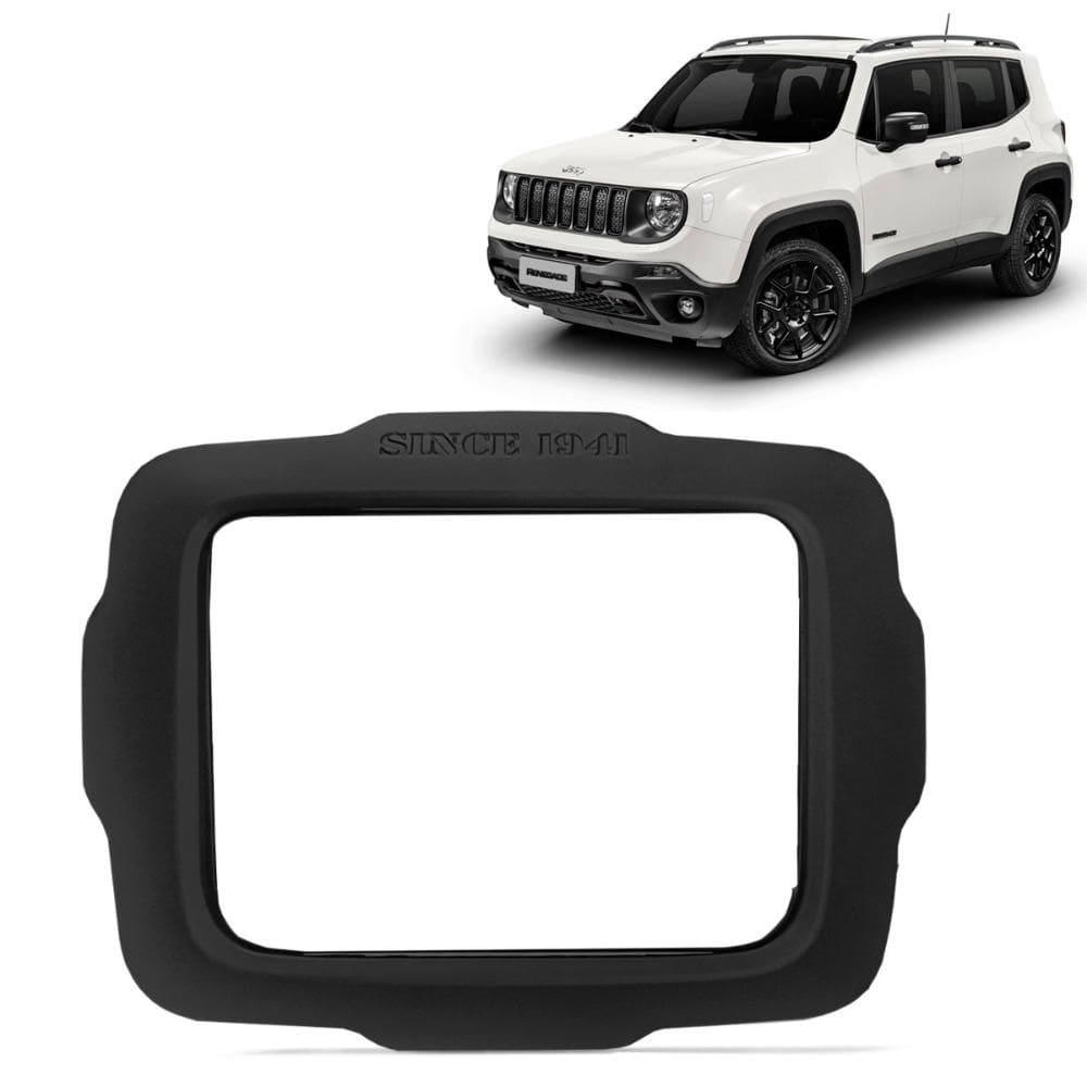 Moldura 2 Din Jeep Renegade 15 20 PCD Padrão JaponêsChinês