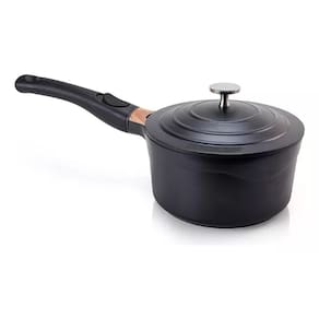 Panela Cerâmica Le Cook 18cm Cabo Destacável Indução Black