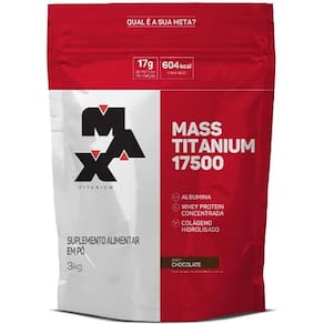 Mass Titanium 17500 3kg(refil) Chocolate Refil