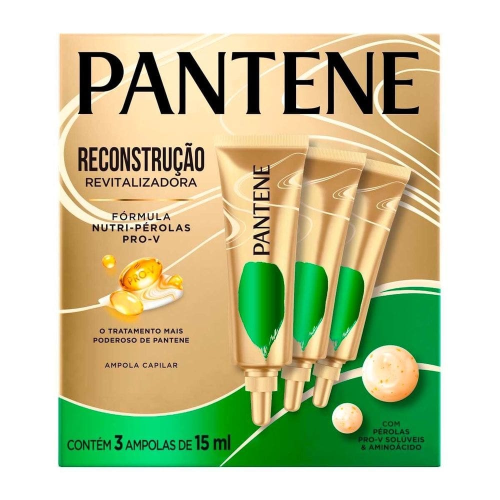 Pantene Ampola Restauracao 15ml C/3un
