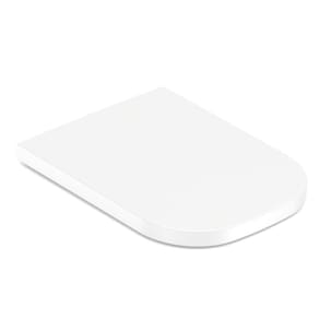 Assento único com Softclose® Elite Celite Branco