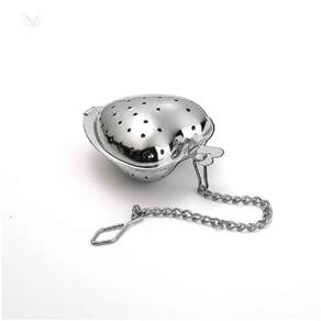 Infusor Para Chá Coração Inox Premium