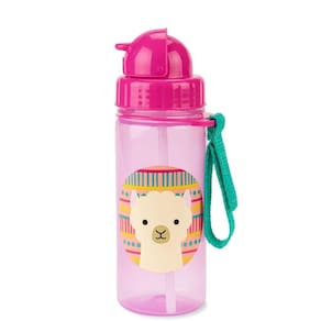 Garrafa Flip Skip Hop Zoo Lhama Pink