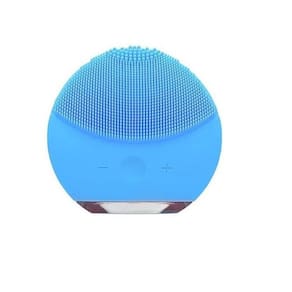 Esponja Elétrica De Limpeza E Massagem Facial Azul