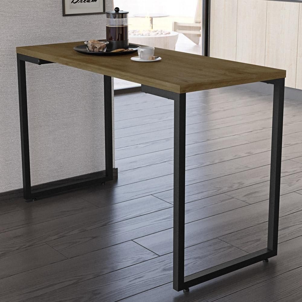 Mesa De Cozinha Multiuso Lanche Rápido Estilo 120x50cm