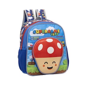 Mochila De Costas Escolar Infantil Mario Yepp Super Bros