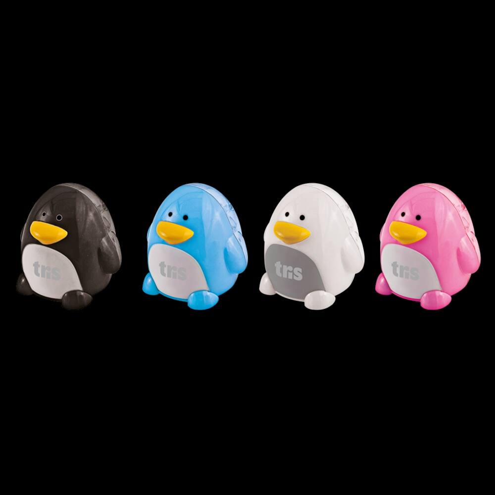 Apontador com Depósito 2 Furos Tris - Pinguino