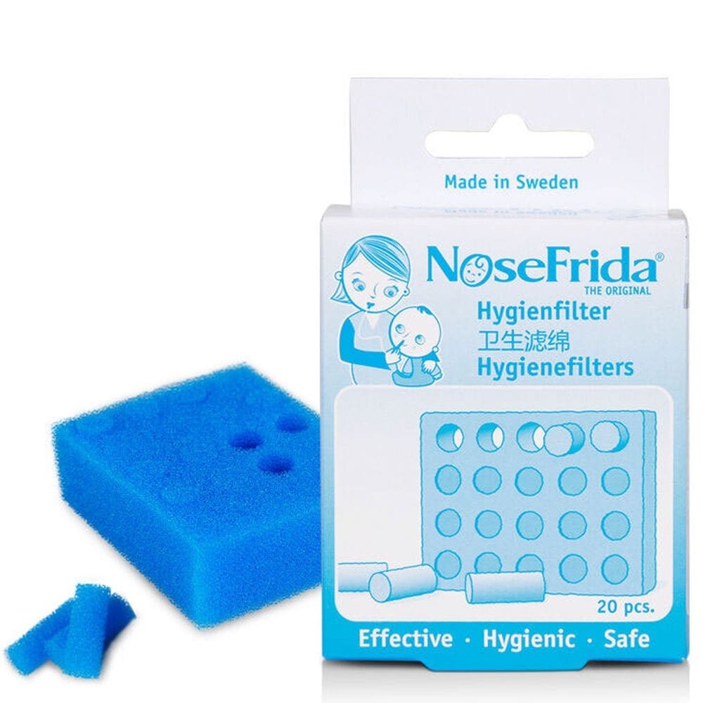 Caixa Nosefrida Contem 20 Filtros Higiênicos Bebe