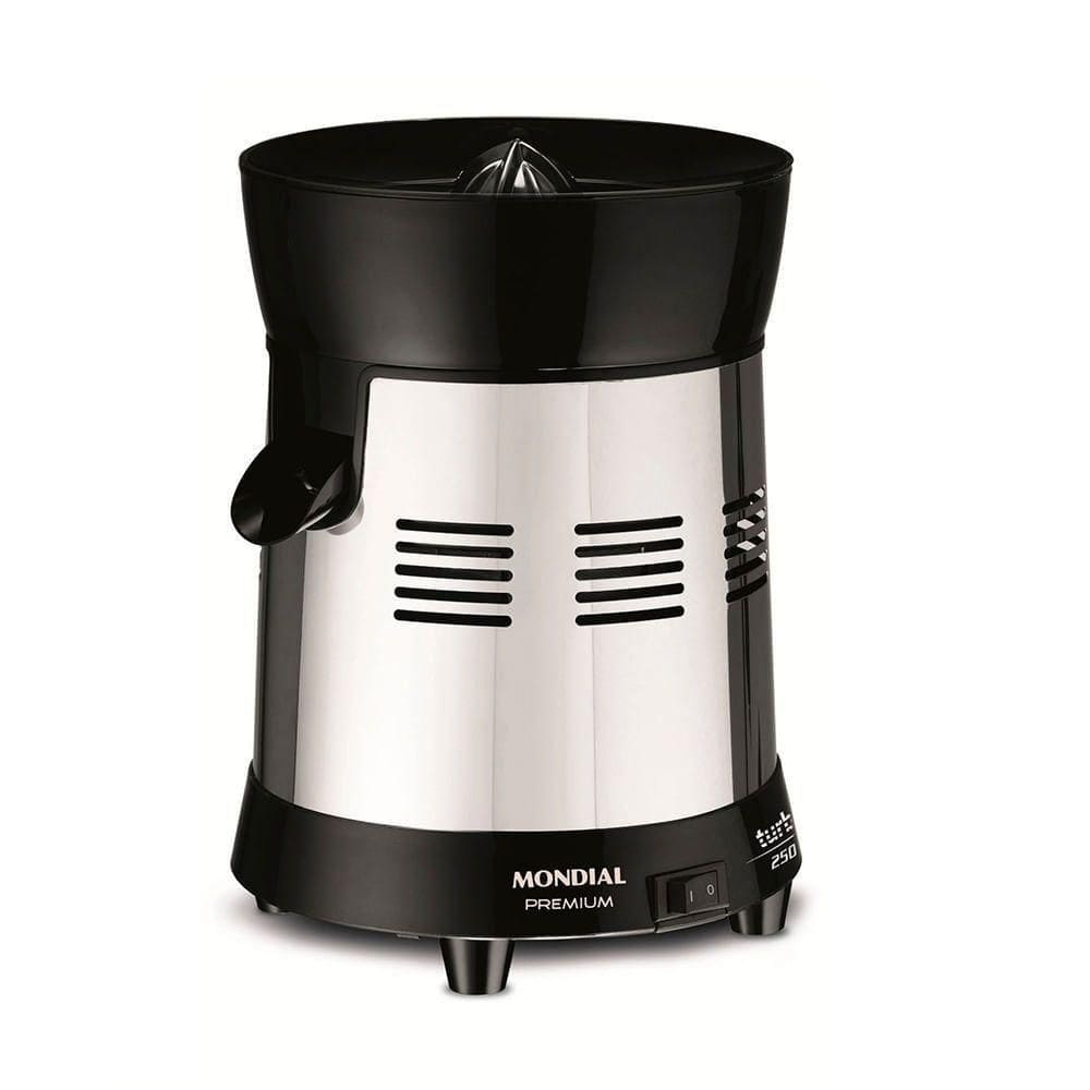 Extrator De Sucos Mondial Turbo Premium E-10 Biv Preto/inox