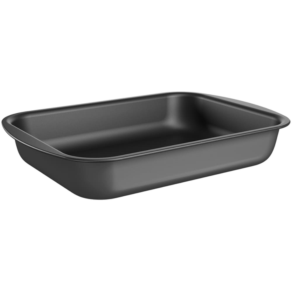 Assadeira Retangular Funda 39,5x28x6,6cm Grafite Brinox
