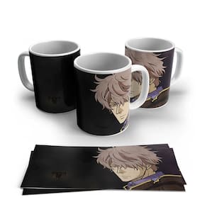 Caneca de Porcela Anime Black Cover Modelo 30