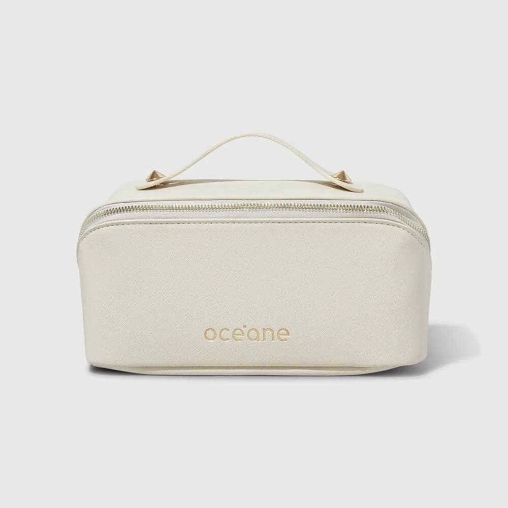 Necessaire Bege Capri Cosmetic Oceane