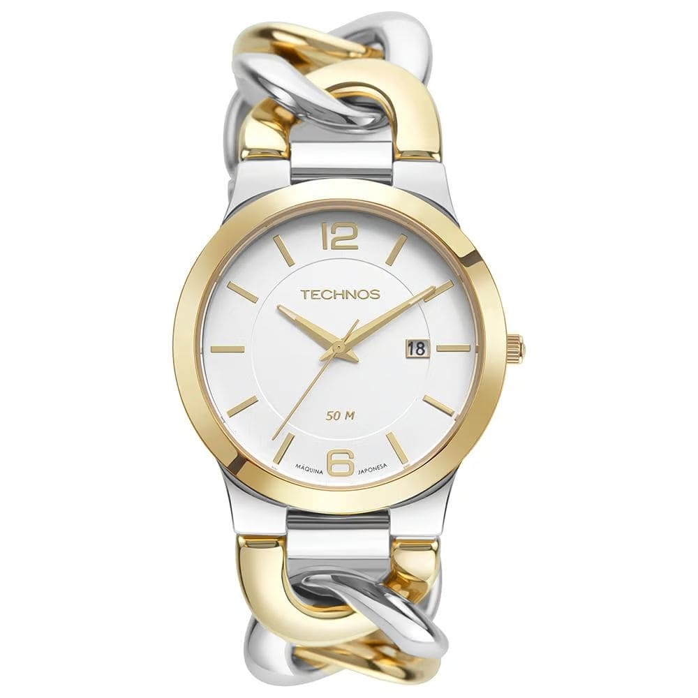 Relógio Technos Feminino Unique Bicolor 2115TWT/1K
