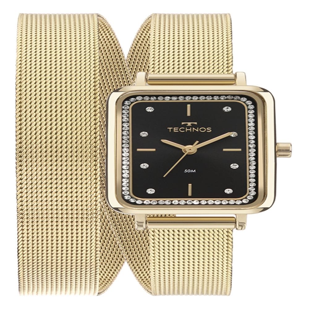 Relógio Technos Feminino Mini Dourado GL32AP/1P