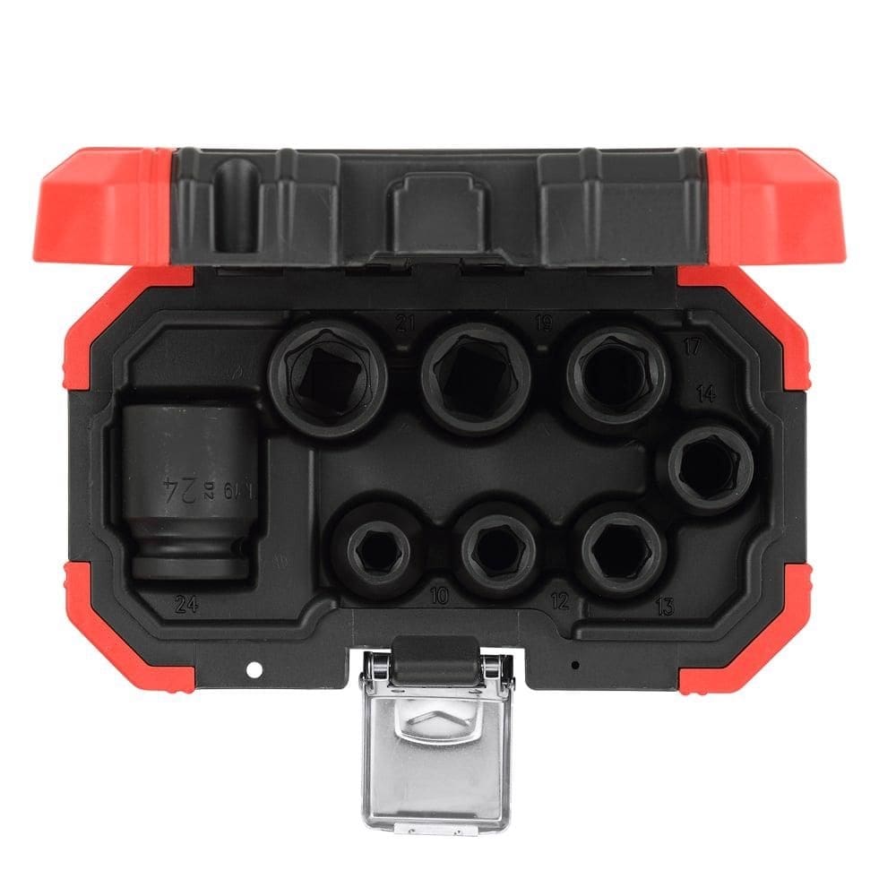 Jogo de Soquetes de Impacto 1/2" de 10mm à 24mm 8 Peças - Gedore Red 3300575