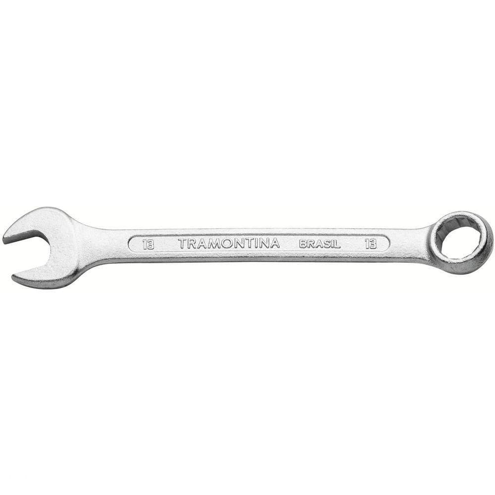 Chave Combinada 13 Mm Tramontina Basic Com Corpo Em Aço Especial Cromado Tramontina