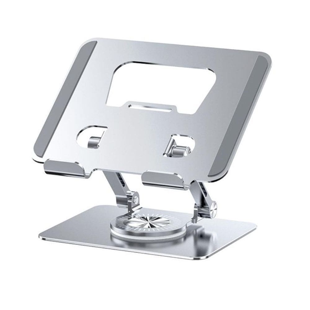 Suporte De Mesa Giratório 360 De Alumínio Para Tablet