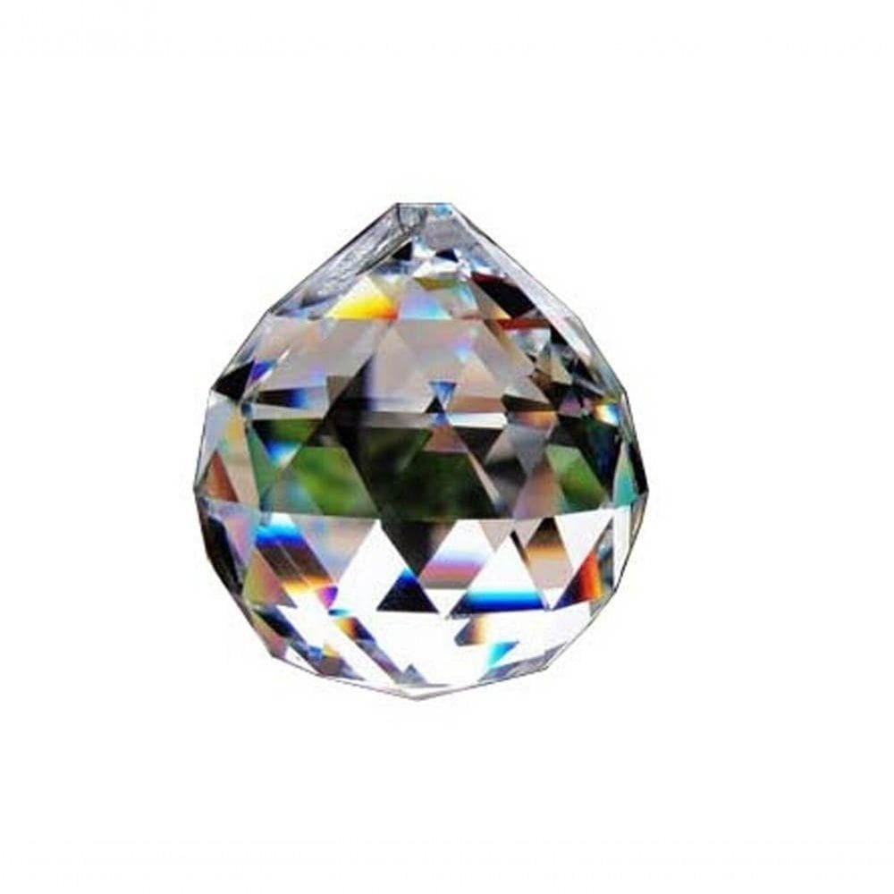 Kit 40 Bolas Cristal Translucido 4 Cm