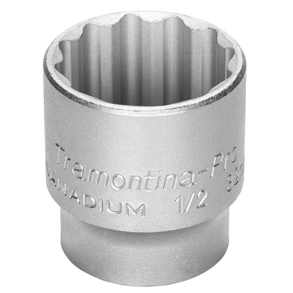 Soquete Estriado Encaixe 1/2 POL x 32mm 44833132 TRAMONTINA