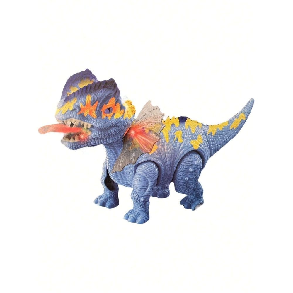 Dinossauro Anda Sozinho Solta Fumaça Emite Sons Luz
