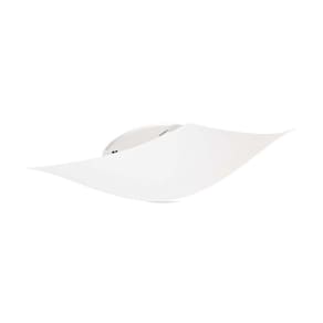 Plafon Solari Quadrado Branco Para 2 Lâmpadas E27 Bivolt