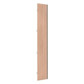 Porta Closet Para Roupeiro De Canto Reto Champagne Cumaru
