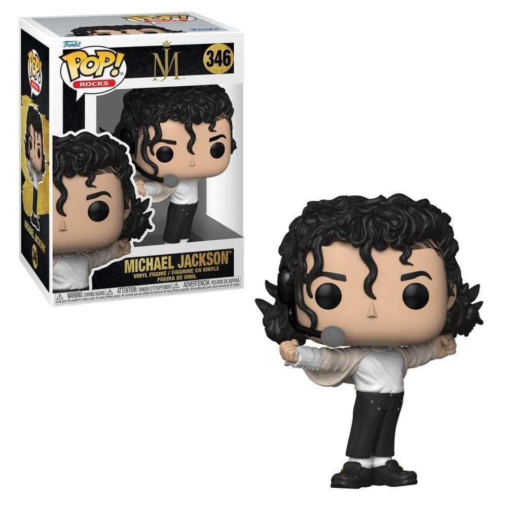 Boneco Funko Pop Rocks: Michael Jackson  Superbowl