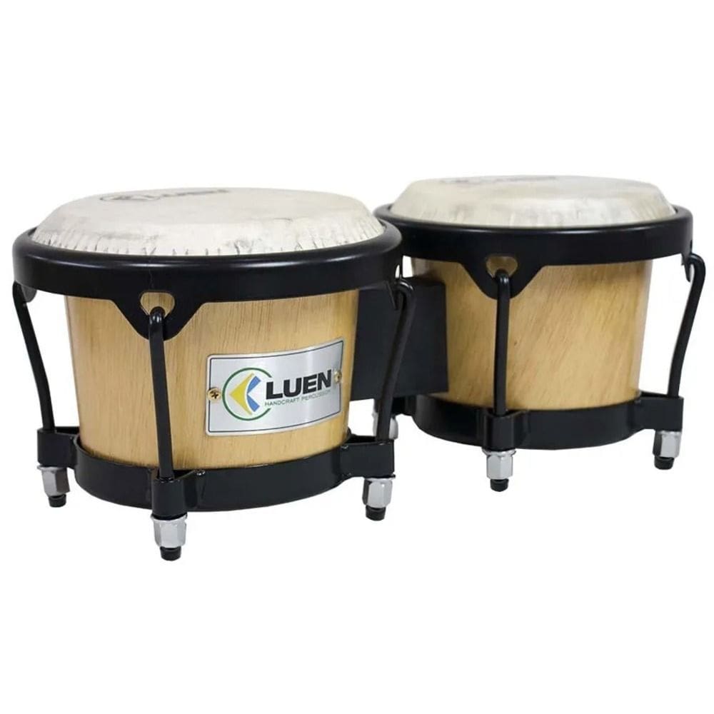Bongo 6X7 Folheado Natural Verniz Aro Conf Preto Pele Fiber Control 4 Afin