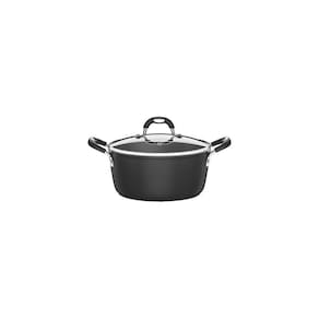 Caçarola Tramontina Mônaco Induction Alumínio Antiaderente Starflon Preto 22 Cm 3,5 L Tramontina