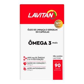 Lav. Omega 3 Mais C/90Caps