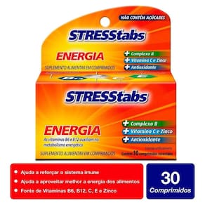 Stresstabs 600 C/zinco Cx/30
