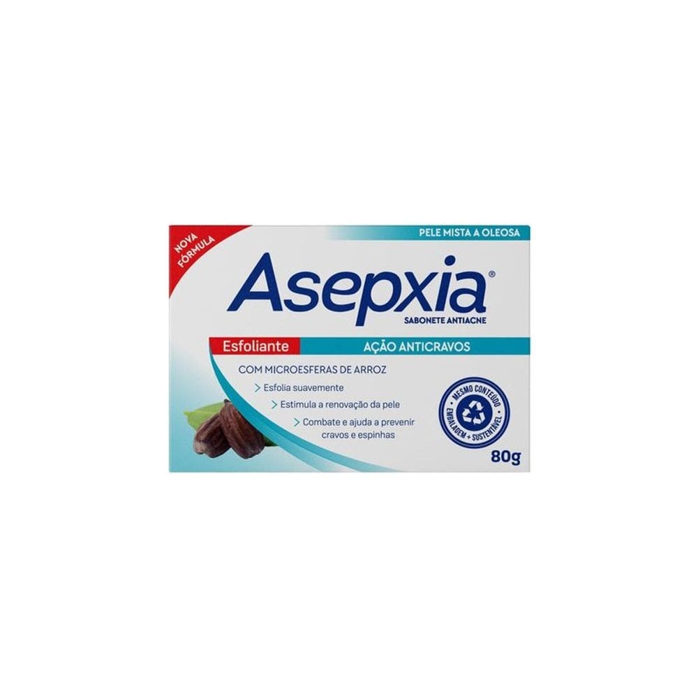 Asepxia Sab.esfoliante 80g