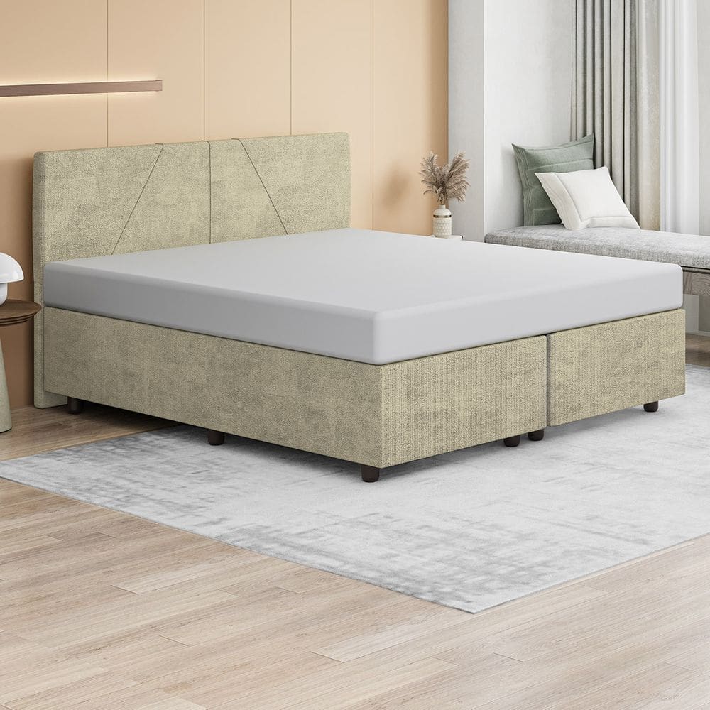 Base Cama Box  King Size Veludo SkyBox