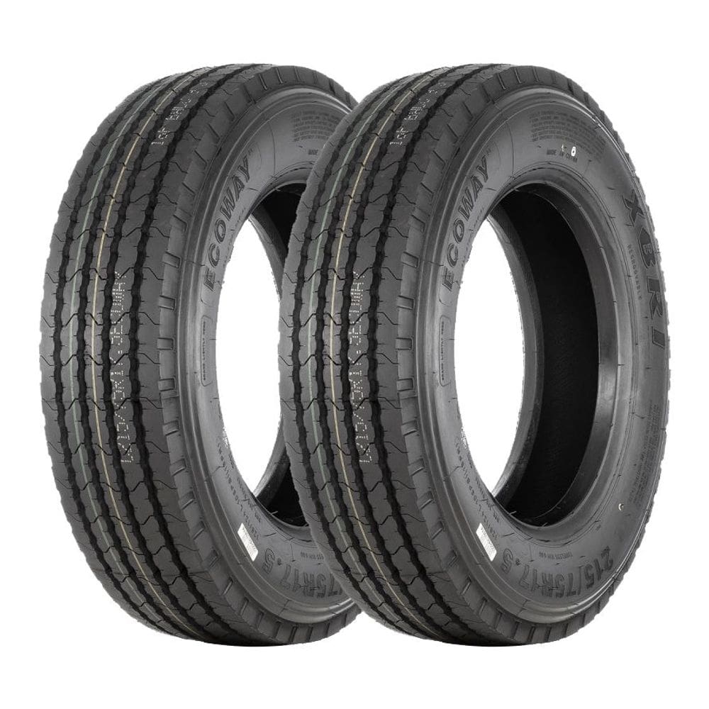 Kit 2 Pneus XBRI Aro 17,5 215/75R17,5 Ecoway P1 16 Lonas 126/124L