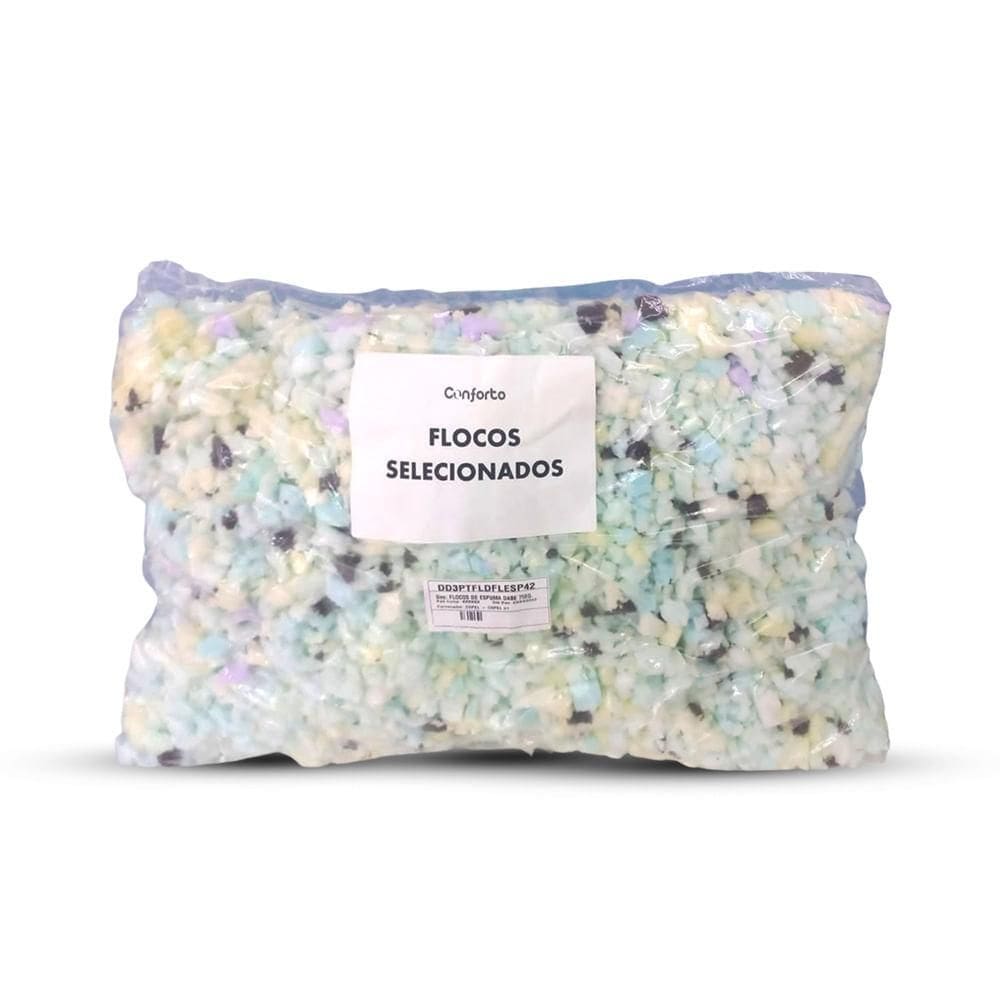 Flocos de Espuma Dabe para enchimento