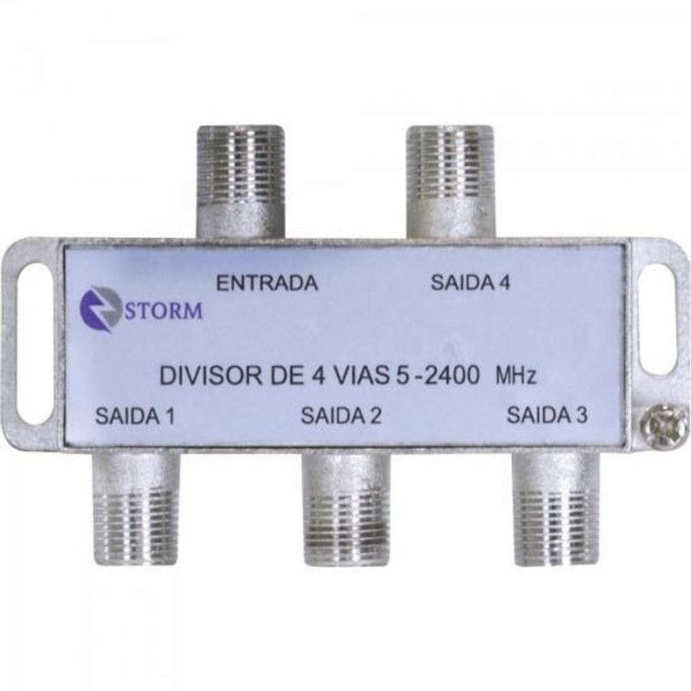Divisor Satélite 1/4 5-2400 MHz Storm - PCT / 10 [F002]