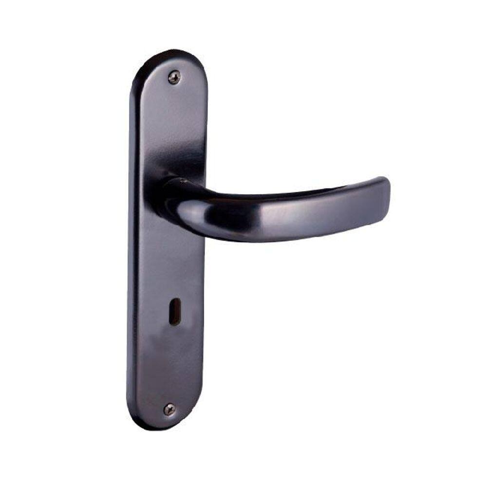 fechadura interna galaxy espelho 40mm preto fosco alianca