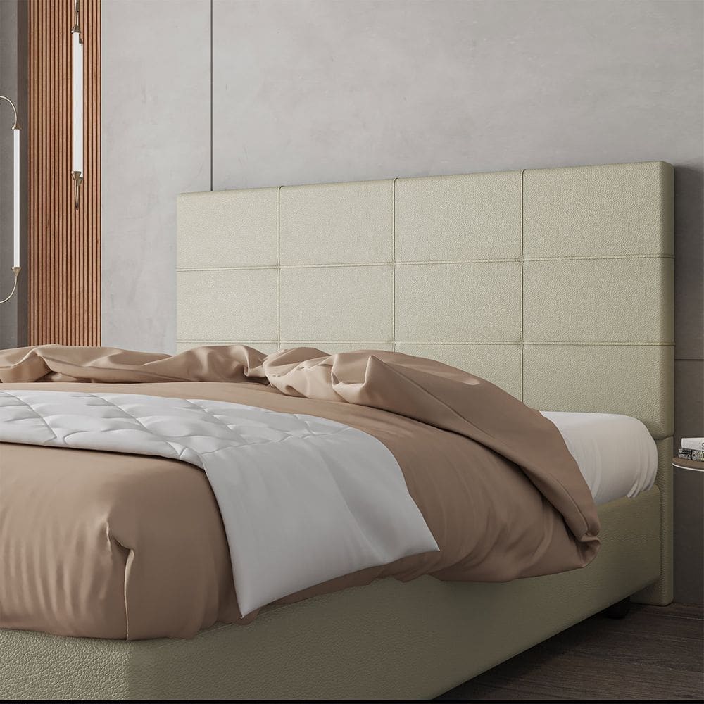 Cabeceira Estofada  King Size 195 cm Marte Corino SkyBox