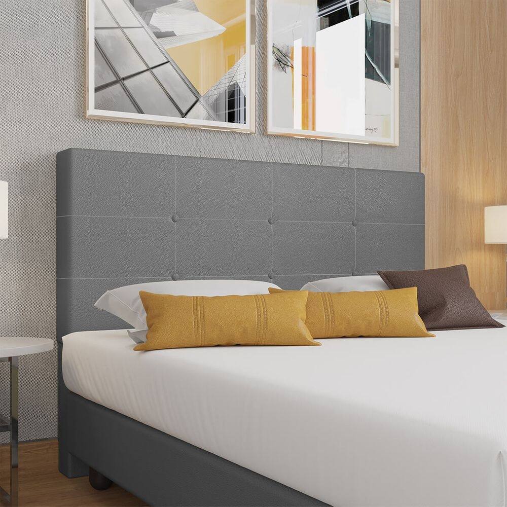 Cabeceira Estofada Casal 140 cm Terra Corino SkyBox