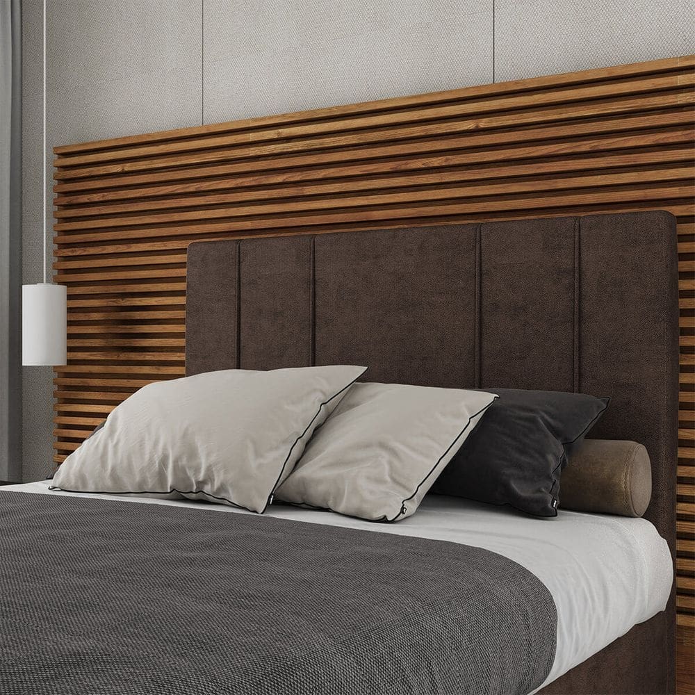 Cabeceira Estofada Casal 140 cm Venus Veludo SkyBox