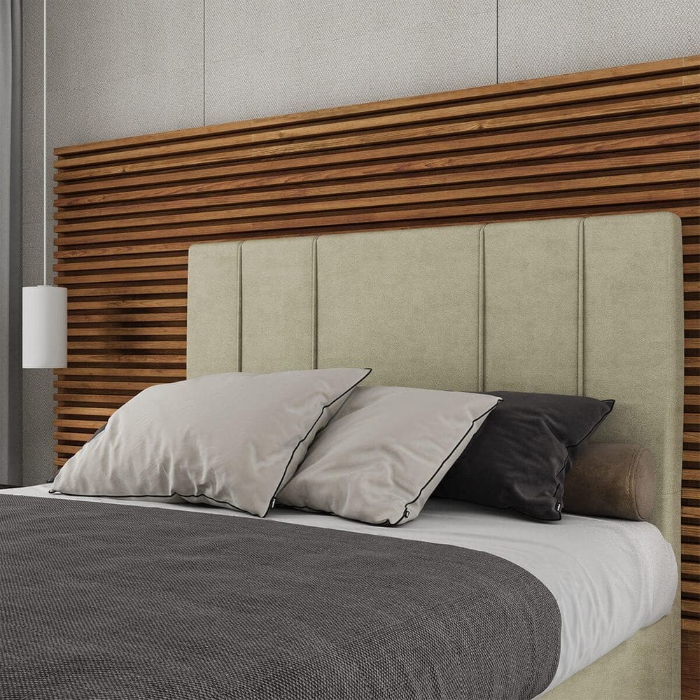 Cabeceira Estofada Casal 140 cm Venus Veludo SkyBox