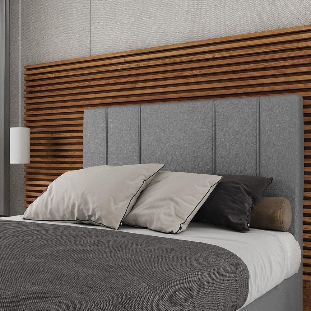 Cabeceira Estofada  King Size 195 cm Venus Corino SkyBox