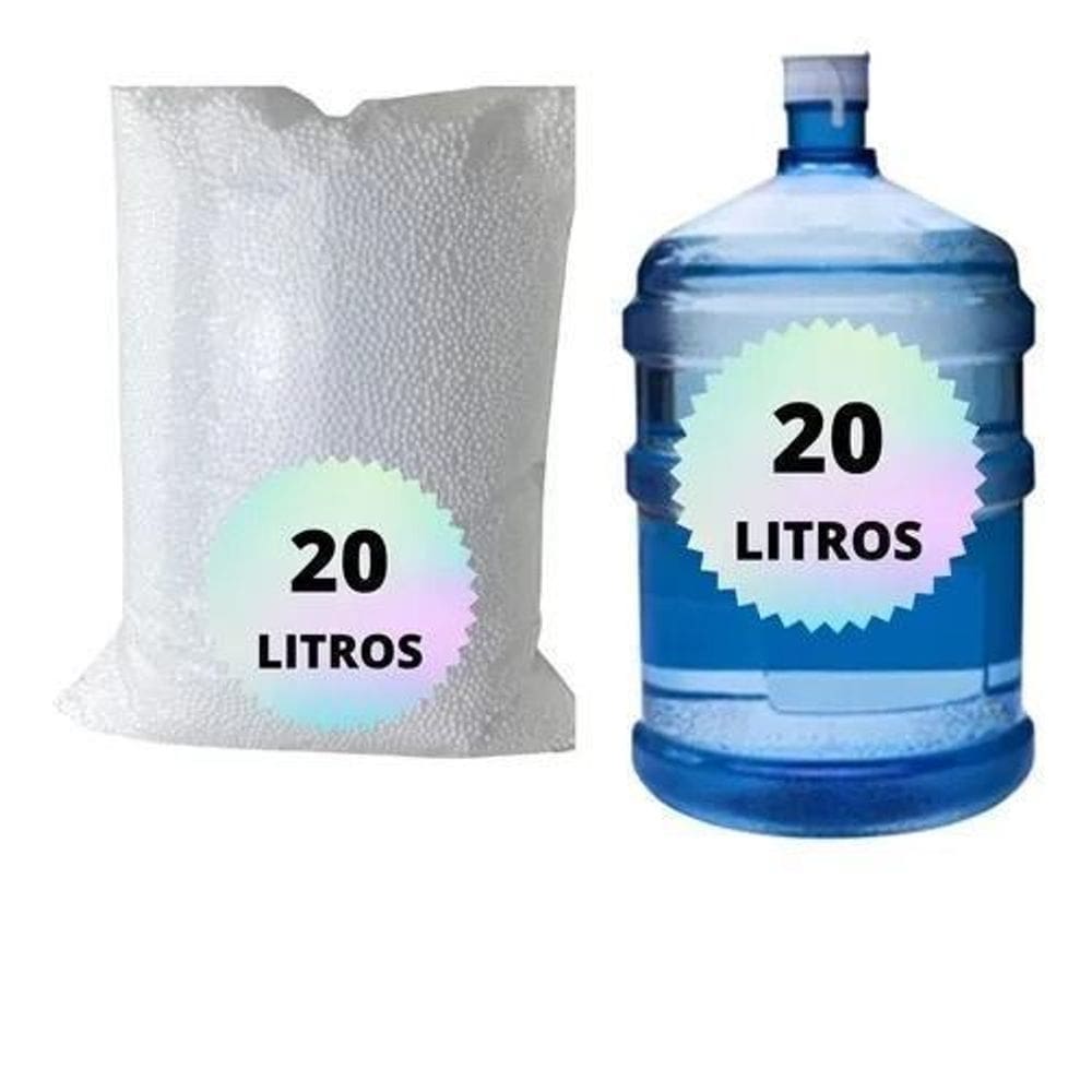 Isopor pérola bolinha enchimento puff e artesanato 20 litros