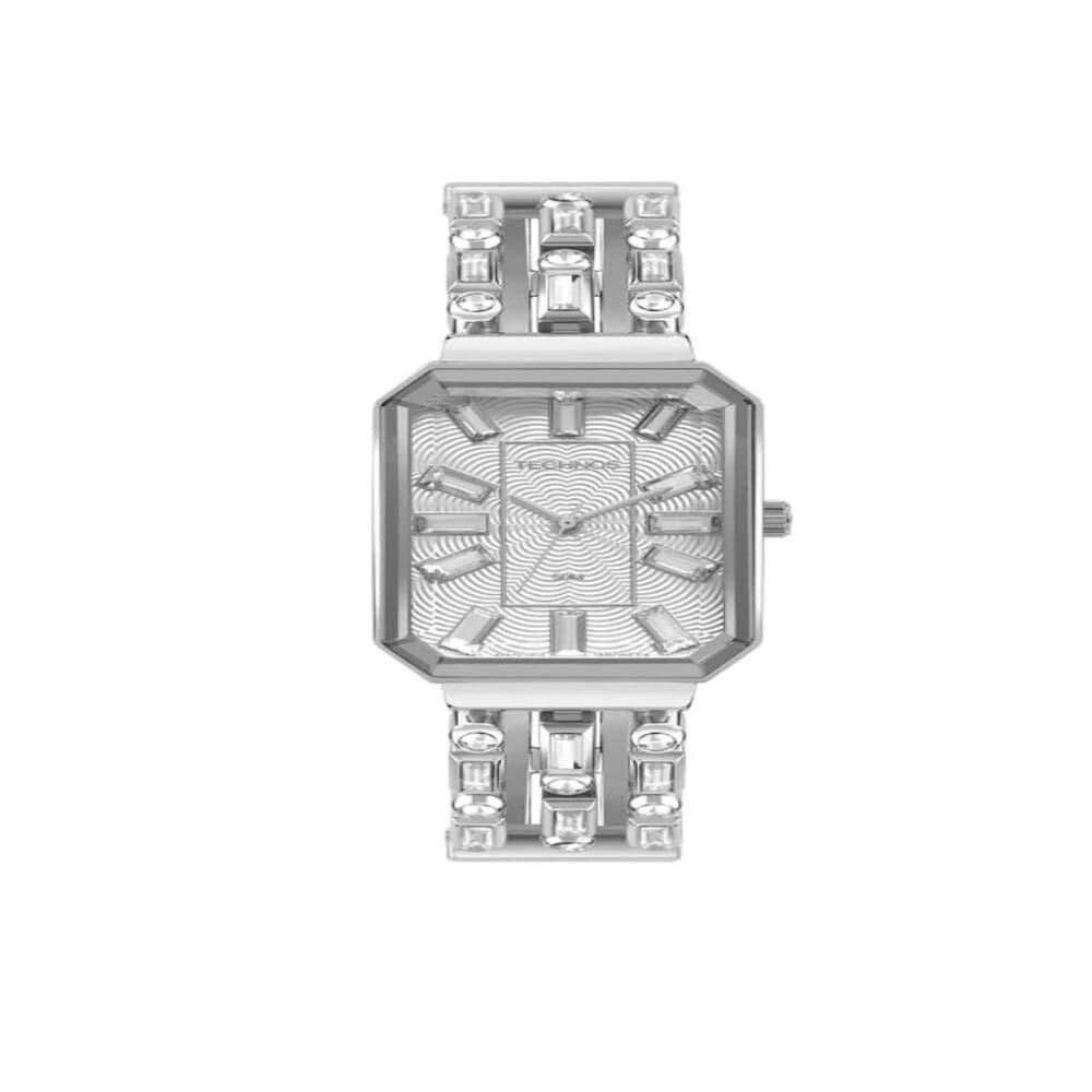 Relógio Technos Feminino Crystal Prata 2033CZ/1K