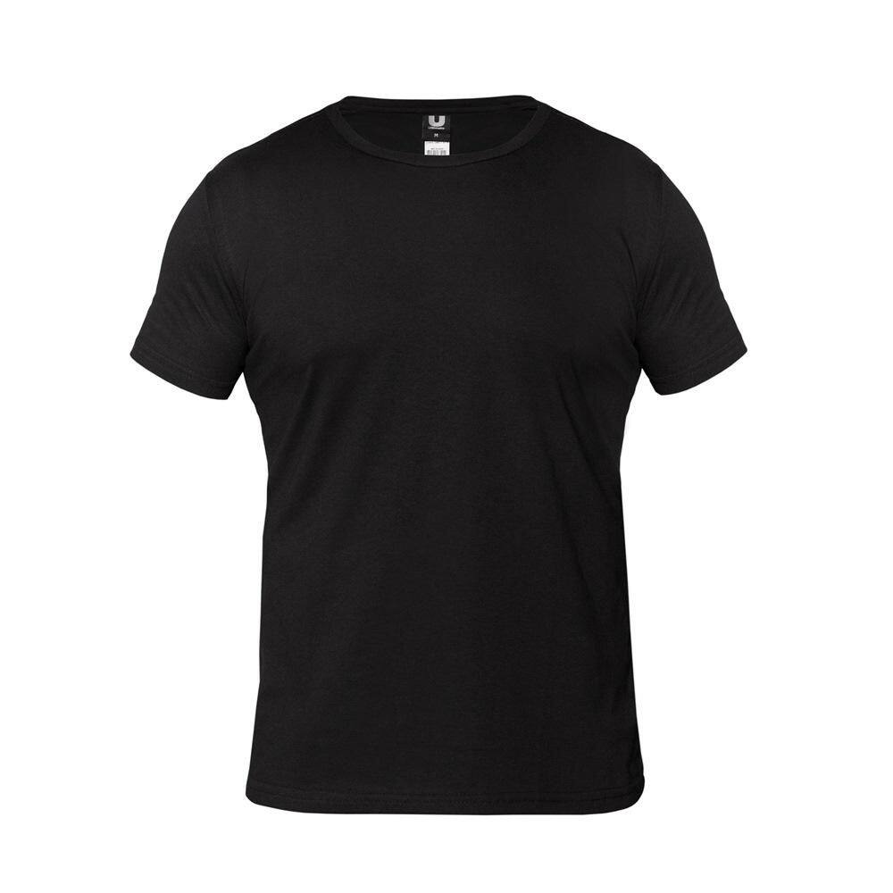 Camiseta Masculina Algodão Manga Curta Casual Básica Lisa