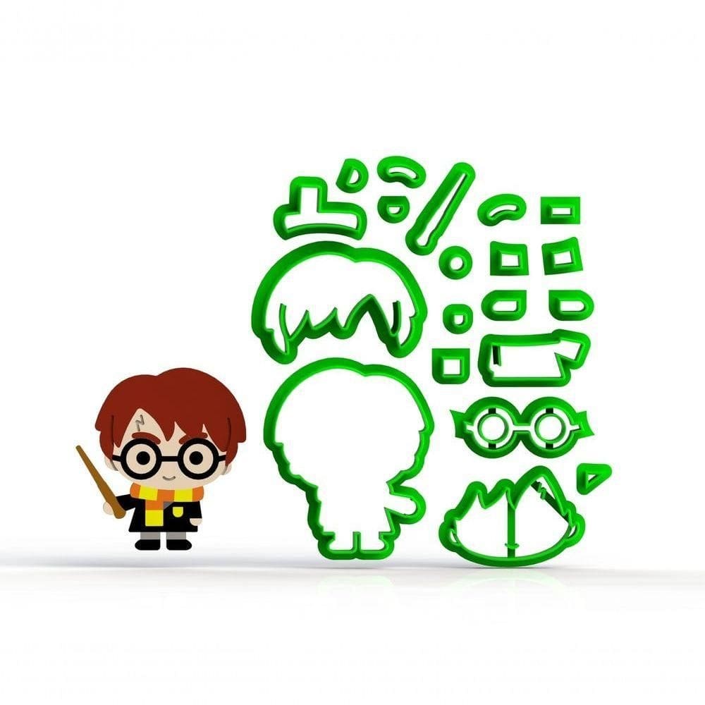 Cortador Harry Potter Cute Corpo Modular 6 Cm
