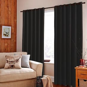Cortina Blackout Corta Luz Pvc 2,80X2,50 Admirare Cor:Preto